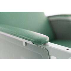 Scaun cardiac pentru seniori, verde