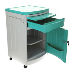 Noptieră MEDIK din plastic, mentă