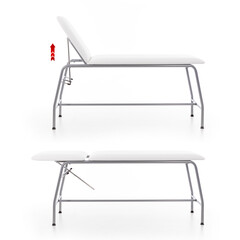 Pat de examinare, alb