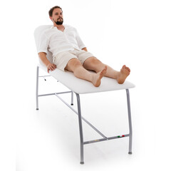 Pat de examinare, alb