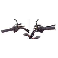 Motocicletă electrică e-Flex, roșie - CRAPATURĂ PE PLASTICUL DIN FAȚĂ