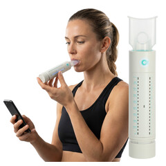 Antrenor pulmonar Bluetooth OPUMP