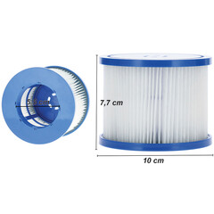 Set filtre pentru cadă cu hidromasaj gonflabilă UNIZDRAV, 2 buc.