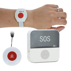 Set buton SOS cu alarmă și aplicație mobilă