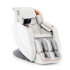 Scaun electric de masaj Prestige 3D MASSAGER cu ionizator de aer, alb - ZGÂRIETURI