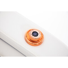 Scaun electric de masaj Prestige 3D MASSAGER cu ionizator de aer, alb - ZGÂRIETURI