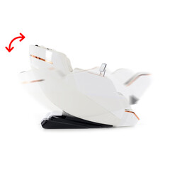 Scaun de masaj electric Prestige 3D MASSAGER cu ionizator de aer, alb (Produs folosit)