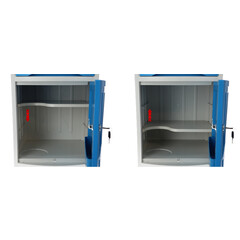 Noptieră MEDIK din plastic, albastră - ZGÂRIETURI UȘOARE