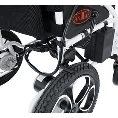 Scaun cu rotile electric AT52304 - ZGÂRIETURI, FOLOSIT