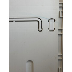 Noptieră din plastic MEDIK-URME DE UZURĂ