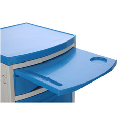 Noptieră MEDIK din plastic, albastră (Piesă folosită)