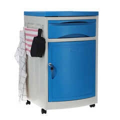 Noptieră MEDIK din plastic, albastră (Piesă folosită)