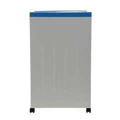 Noptieră MEDIK din plastic, albastră - LATERAL JOS CRĂPAT