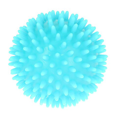 Minge de masaj, albastru 6 cm