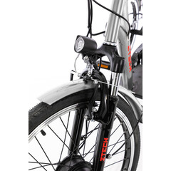 Tricicletă electrică Tornado ZTECH, argintie