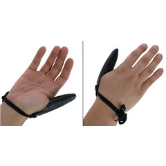 Manșon protector din piele pentru degete