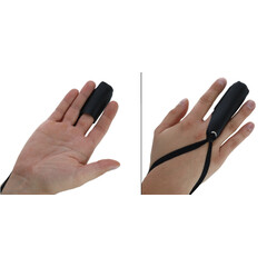 Manșon protector din piele pentru degete