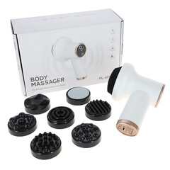 Aparat de masaj 8 în 1 cu afișaj LCD - AMBALAJ ORIGINAL DETERIORAT