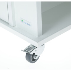 Noptieră UNIZDRAV, albă (Piesă folosită)