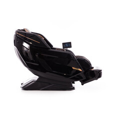 Scaun de masaj electric LUX 4D MASSAGER, negru și auriu (Produs resigilat)
