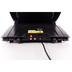 Scaun de masaj electric LUX 4D MASSAGER, negru și auriu (Produs folosit)