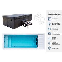 Piscină de înot contracurent AquaFlow Pro