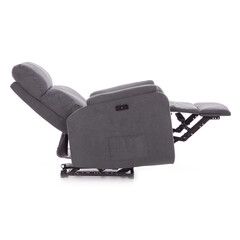 Fotoliu de relaxare COMFORT, material antracit FĂRĂ FUNCȚII, FĂRĂ ÎNCĂLZIRE ȘI MASAJ