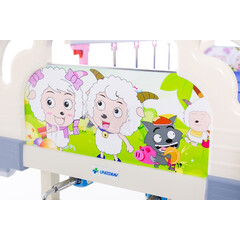 Pat mecanic de poziționare pentru copii cu saltea UNIZDRAV