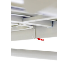 Pat mecanic de poziționare pentru copii cu saltea UNIZDRAV