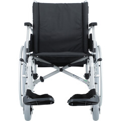 Scaun cu rotile ușor cu centru de greutate reglabil -FĂRĂ AMBALAJUL ORIGINAL, ZGÂRIETURI PE MÂNER