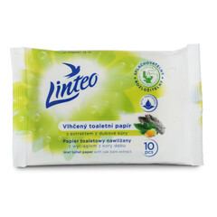 Hârtie igienică umedă LINTEO din scoarță de stejar, 10 buc.