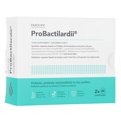 DUOLIFE ProBactilardii, 2x 20 capsule