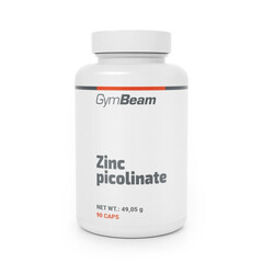 Picolinat de zinc GymBeam, 90 capsule