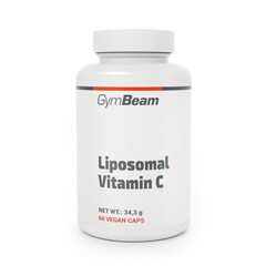 Vitamina C lipozomală GymBeam, 60 capsule