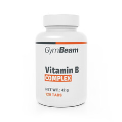 Complex de vitamine B GymBeam, 120 de comprimate