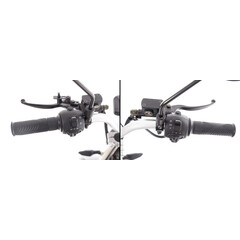 Chopper electric UNIZDRAV PRO Trike Black