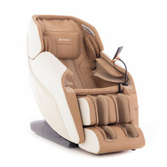 Scaun electric de masaj RelaxPro 3D MASSAGER, alb-maro  (Articol folosit)