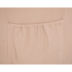 Fotoliu relaxant COMFORT cu funcție de masaj și încălzire, material textil bej (Produs folosit)