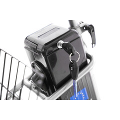 Tricicletă electrică cu trei roți Tornado ZTECH, argintie