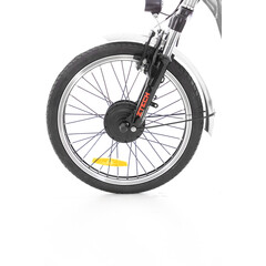 Tricicletă electrică cu trei roți Tornado ZTECH, argintie