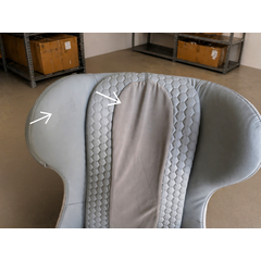 Scaun de masaj electric Zafir Relax, antracit (Piesă expusă)