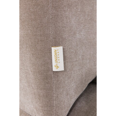 Fotoliu relaxant rabatabil, material textil bej închis(Piesă neambalată)