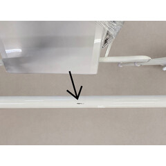 Scaun de toaletă fix UNIZDRAV  (Piesă expusă)