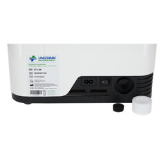 Concentrator de oxigen cu ieșire vocală UNIZDRAV, 7 l/min, alb (Articol folosit)