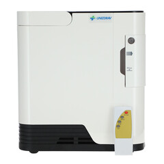Concentrator de oxigen cu ieșire vocală UNIZDRAV, 7 l/min, alb (Articol folosit)