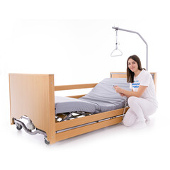Pat electric de poziționare COMFORT LOW – cu funcție de poziționare extra joasă (Produs folosit)