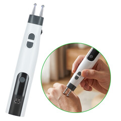 Stilou electronic de acupunctură cu vârf dublu