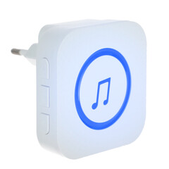 Set receptor și sonerie wireless cu semnalizare luminoasă CC19