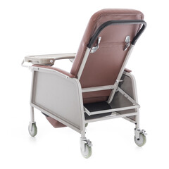 Scaun cardiac pentru seniori, maro cărămiziu (Produs resigilat)