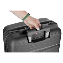 Valiză de călătorie 47 l, neagră(Lichidare stoc)